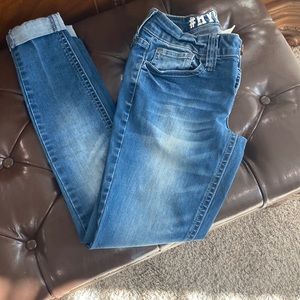 Hydraulic skinny jeans size 7/8